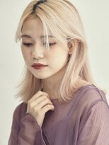 エンタク 新宿三丁目店(enntaku)&nbsp;ケアブリーチ/グラデーションカラー/ペールベージュ[新宿三丁目]