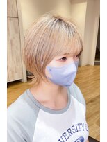 ヘアーアンドスパ フラップス(FLAPS) ショートマッシュウルフ