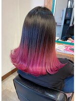 ダブルケーツー 倉敷店(wk-two)&nbsp;☆黒×ピンクのツートンカラー☆