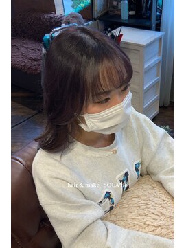 ソラティオ(SOLA'tio) ミディアムロング