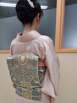 美容室 マムズ 着付け+ヘアセット