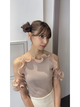 ゲーム 原宿店(GAME) ヘアセット/ミルクティベージュ/カラーケア/ブリーチハイトーン