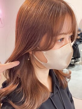 シーシンジュク 新宿南口(Sea shinjuku) 韓国ヘア/前髪×ブリーチなし韓国ヘア[新宿]