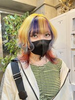カリーナコークス 原宿 渋谷(Carina COKETH) ウルフカット/インナーカラー/ダブルカラー/顔周りレイヤー