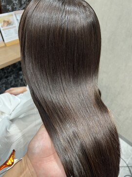 テラスヘア 新潟駅南(TERRACE hair) 【プレミアムイルミナカラー】ラベンダーグレージュ