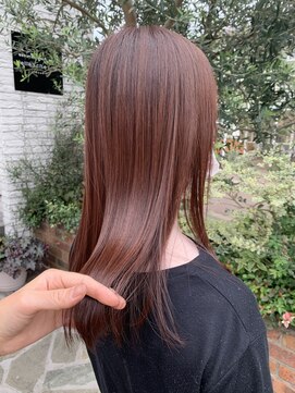 ベルシュヴー(belles cheveux) ツヤ髪ピンクベージュ