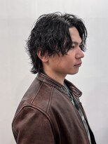 ウィルゴ(VIRGO) センターパートウルフ×波巻きツイストスパイラルパーマ
