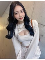 オリジンズヘアーセカンド 守谷店(Origins hair 2nd)&nbsp;アッシュ系ブラックカラー×BYKARTE TR