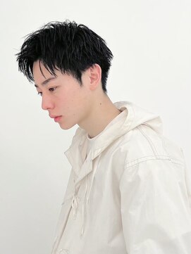 ツーダブルバイフィフス 茶屋町店(WW.. by fifth) ツイストスパイラルパーマ波巻きスパイラル刈り上げマッシュ