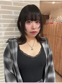 レイヤーカット/ウルフカット/ミディアムレイヤー