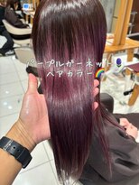 アース 武蔵境店(HAIR & MAKE EARTH) パープルガーネットカラー☆