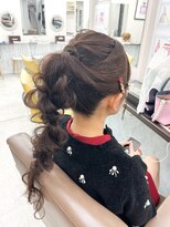 セットサロン ベル(Belle)&nbsp;編み下ろしポニー