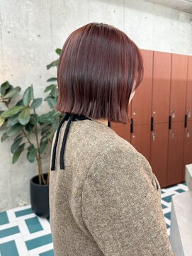 ノエ(noe) ミニボブ暖色カラー（20代/30代/ベージュ/グレージュ）MI71