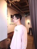 ブロック ジャポン(bloc japon)&nbsp;ニュアンスパーマ前下がりのショートヘアー