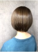 20代30代大人かわいいショートボブ×小顔ひし形