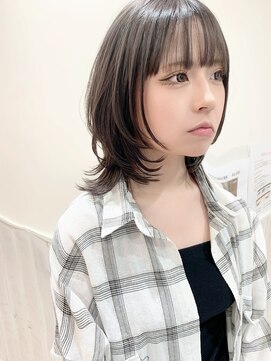 ネオリーブカップ 町田店(Neolive capu) ウルフ　レイヤー　メルティカラー　似合わせカット