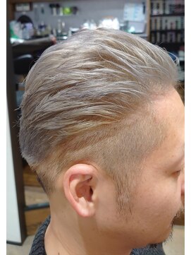 マーブルヘアー(Marble hair) オールバック