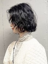 タロ(TALO)&nbsp;【TALO】顔まわりレイヤーボブ×ウェーブパーマ