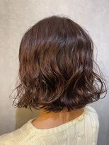 ウィスプ 赤羽店(wisp) 女性の色気を演出するウェーブパーマ×うる艶ボブディ#1