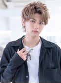 スパイキーショート/束間ツーブロックマッシュ/スパイラルパーマ