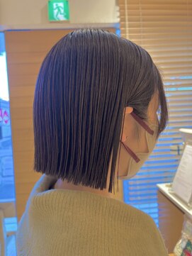 オーガニックエコ 川越(organic+eco) 20代30代40代大人ストレートミニボブ♪