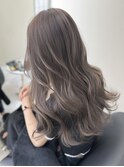 コントラスト極ハイライト☆グレーベージュ