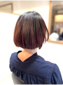ステップボーンカット ムラ直しカラー