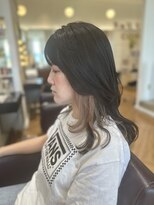 コワファースト  させぼ五番街店(COIFF1RST)&nbsp;ホワイトベージュインナーカラー