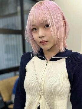 ラキング ギンザ トウキョウ(LAKING GINZA) くびれヘア/アプリコットオレンジ/夏/ハイライトカラー[銀座駅]