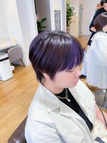 ヘアーアンドスパ フラップス(FLAPS) ハイライト×フェイスフレーミング