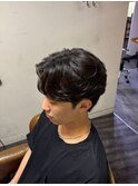 時短スタイリング◎メンズニュアンスパーア【カミケン方木田】