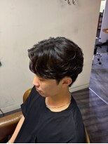 カミケン 方木田店(kamiken.)&nbsp;時短スタイリング◎メンズニュアンスパーア【カミケン方木田】