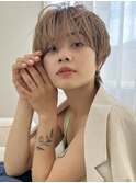 #切りっぱなしボブ #前下りボブ #顔周りレイヤー #小顔カット