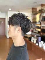 スタジオフィット(STUDIO FITTO)&nbsp;★白髪カバー（ハイライト）ダークグレー・メンズパーマ★