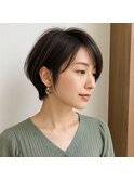 美フォルム大人ショートボブ 20代 30代 40代 50代 60代髪質改善