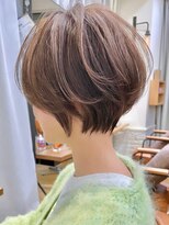 アイドットプラスサッポロ 札幌(i.+SAPPORO)&nbsp;小顔似合わせカットメルティカラーナチュラル大人ショートボブ