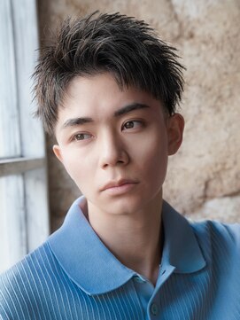 カライングドゥ(ing deux) 短髪アップバング爽やかメンズショート