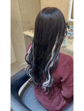 ショートからシールエクステでロングに