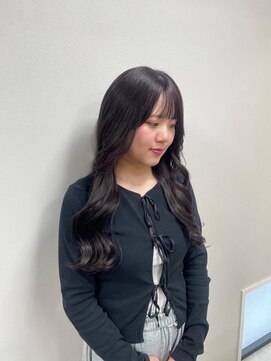 アフェクト チャーム マーチ(affect  Charm/MARCH) ウルフカットくびれヘアアプリコットオレンジハイライトカラー