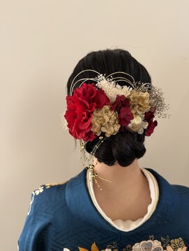 テトテプラス(tetote+) 王道ふわもこシニヨン