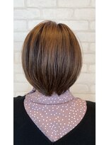 ビスイル 秋葉原店(Vis ill)&nbsp;ショートボブ髪質改善丸みボブアッシュベージュブルーブラック