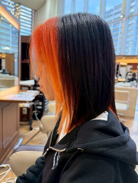 イーストハムヘッドショップ(EAST HAM head shop) バングカラー/蛍光オレンジ