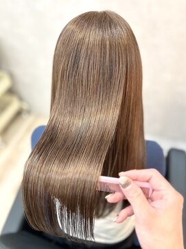 ソヨン 平塚店(SOYON) ハイトーンベージュ×髪質改善トリートメント〇平塚