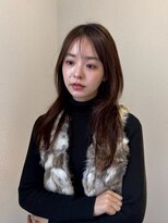 カゼ ダイカンヤマ Kaze DAIKANYAMA&nbsp;韓国ロングレイヤー / シースルーバング