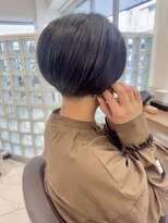 アッシュ 下北沢店(Ash)&nbsp;黒髪でも大人かわいい刈り上げショートボブ