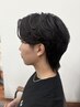 【メンズ限定】ナチュラルパーマ＋カット+トリートメント(※ロット25本以内)