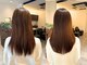 オーバルヘアー(OVAL hair)の写真/触りたくなる…シルクの様な質感[柔らかダメージレス縮毛矯正]忙しい朝も簡単Stylingで決まる