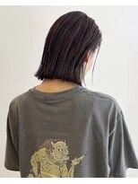 ウシワカマル ミライ(USHIWAKAMARU MIRAI) ・切りっぱなしロングボブ