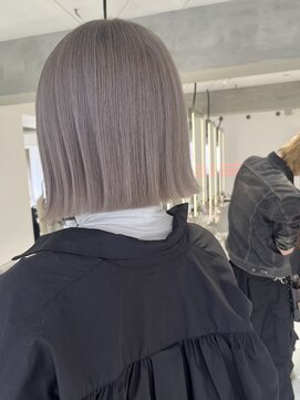 レイズ 国分寺店(RAYS) グレージュ・切りっぱなしボブ・ぱつっとボブ[国分寺]