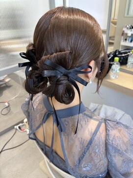 モリオフロムロンドン 大宮店(morio from London) 【大宮】結婚式タイトリボンアレンジ